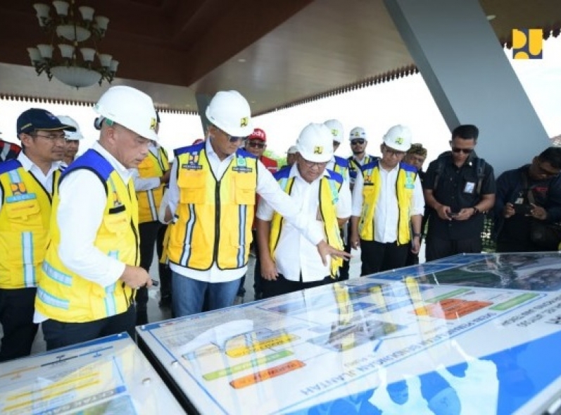 Menteri PU Dody Hanggodo Tinjau Infrastruktur Pendukung Swasembada Pangan di Jateng